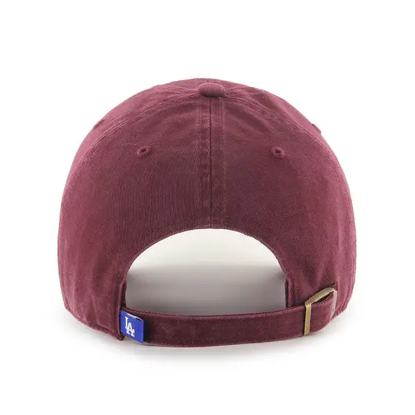 47 CAP MLB LOS ANGELES DODGERS CLEAN UP DARK MAROON