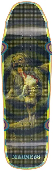DECK HALFTONE SON R7 GRN SWIRL 9.5 X 32 WHEEL WELLS