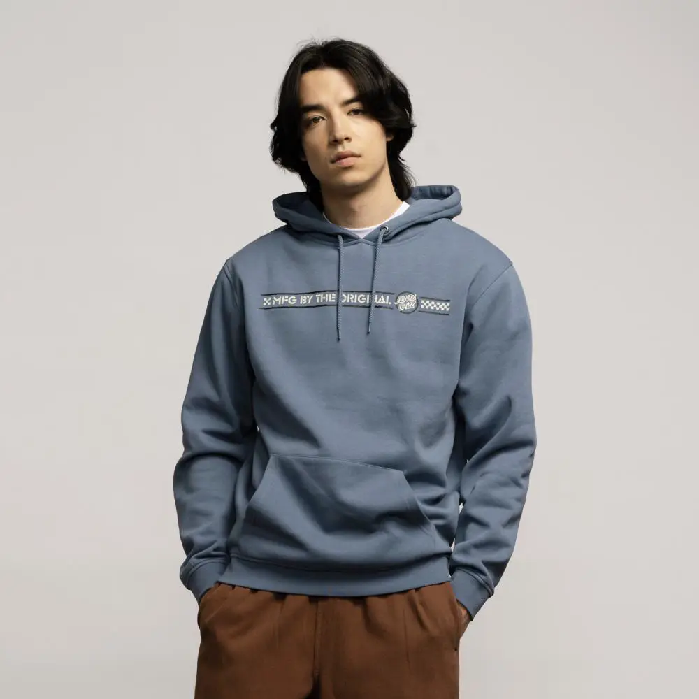 HOOD BREAKER DOT HOOD DUSTY BLUE