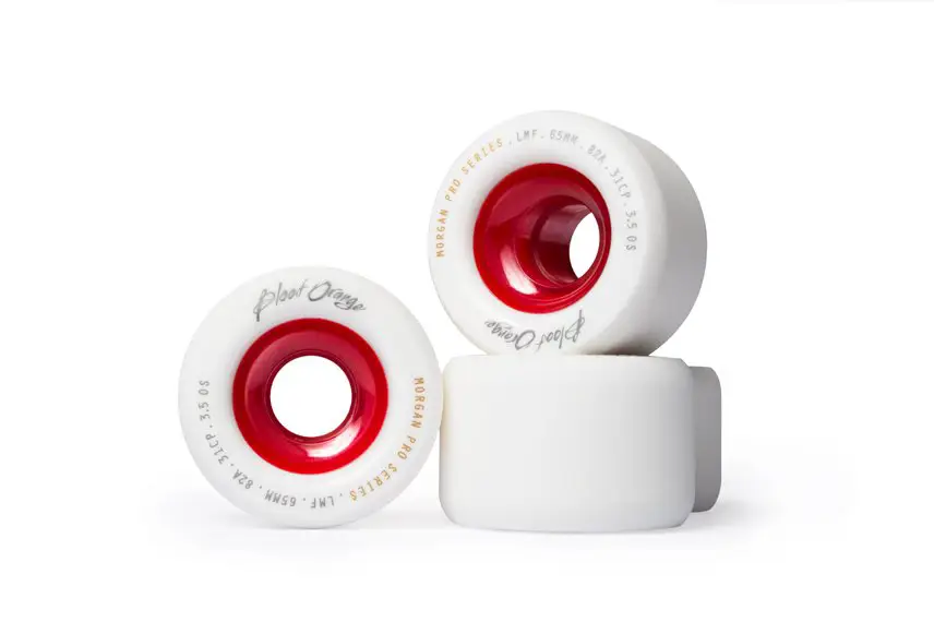 Morgan Pro Model 65mm Roues - White/Red