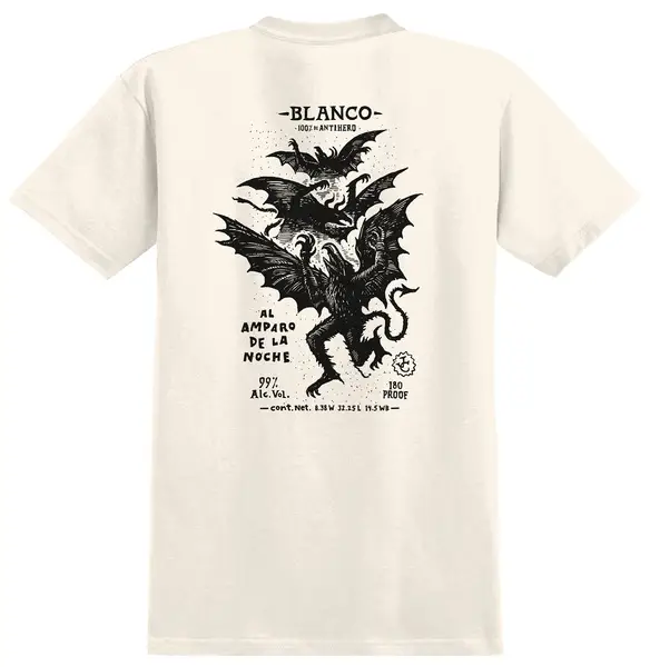 T-SHIRT CARNALES BLANCO SS CREAM