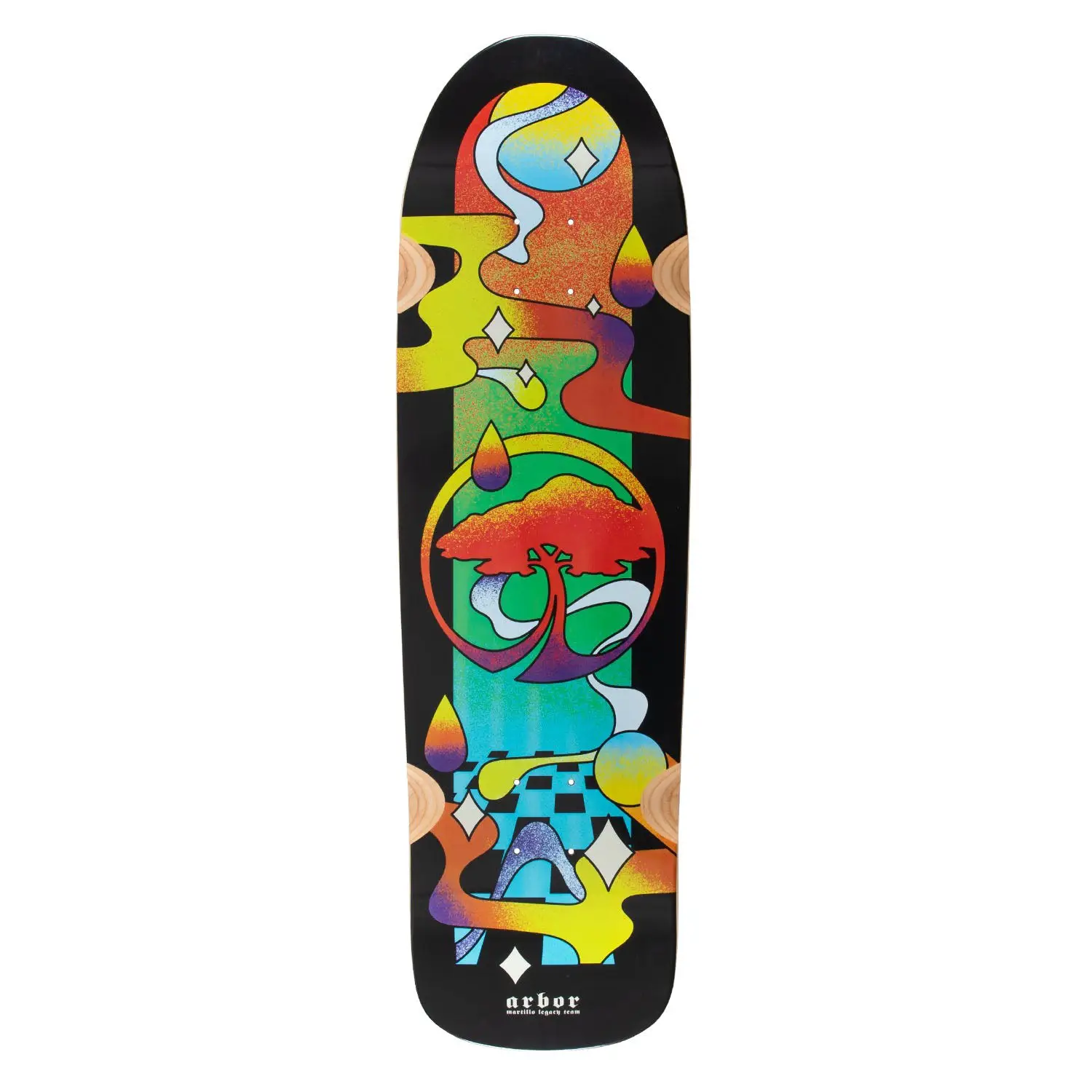 Team Legacy Martillo Tripped 9.0" Skateboard Deck