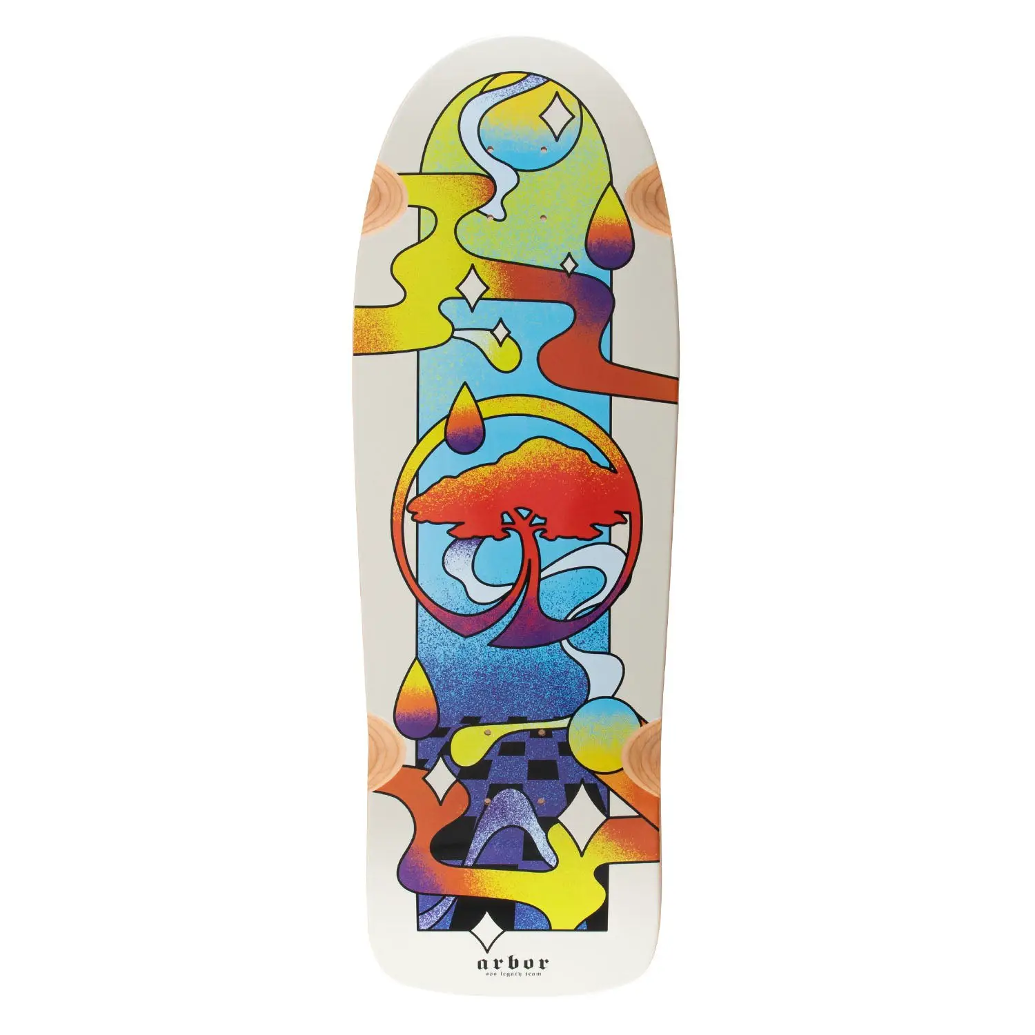 Team Legacy Oso Tripped 10.0" Skateboard Deck